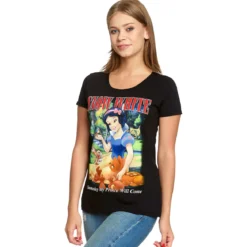 Schneewittchen - My Prince Will Come T-Shirt Damen schwarz