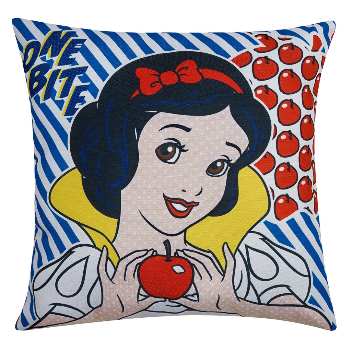 Schneewittchen - One Bite Pop-Art Kissen