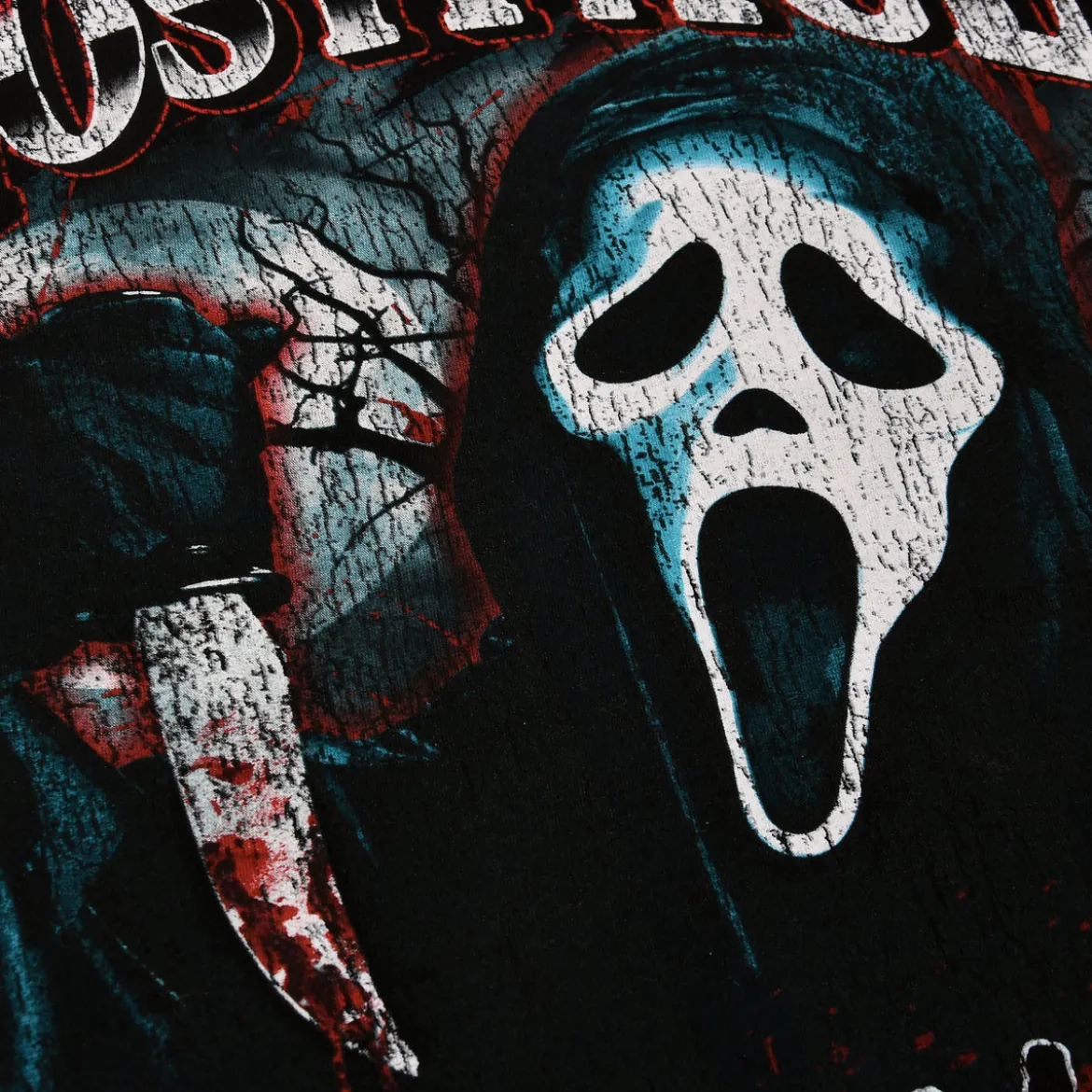 Scream Ghost Face - Slasher T-Shirt schwarz