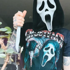 Scream Ghost Face - Slasher T-Shirt schwarz