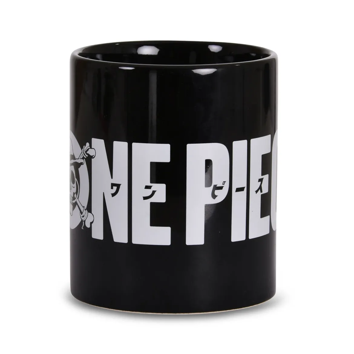 Serien Logo Tasse schwarz-weiß - One Piece