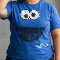 Sesamstraße - Cookie Monster T-Shirt blau