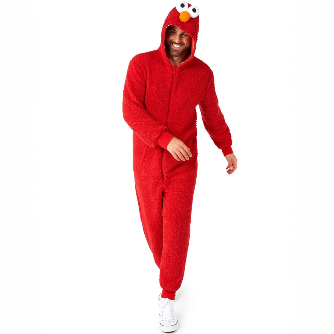 Sesamstraße - Elmo Plüsch Onesie für Erwachsene