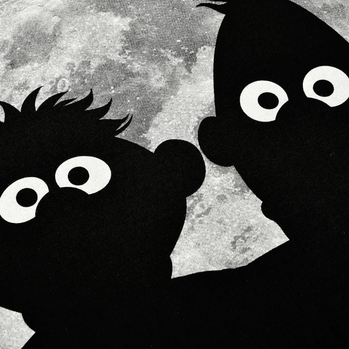 Sesamstraße - Ernie & Bert Moonnight T-Shirt schwarz