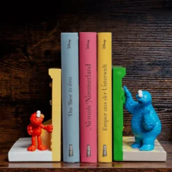 Sesamstraße - Krümelmonster und Elmo Buchstützen