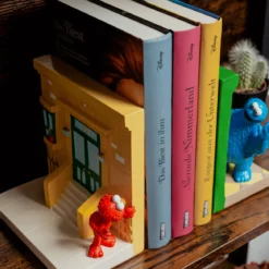 Sesamstraße - Krümelmonster und Elmo Buchstützen