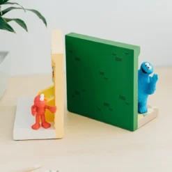 Sesamstraße - Krümelmonster und Elmo Buchstützen