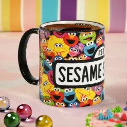 Sesamstraße - Logo Tasse