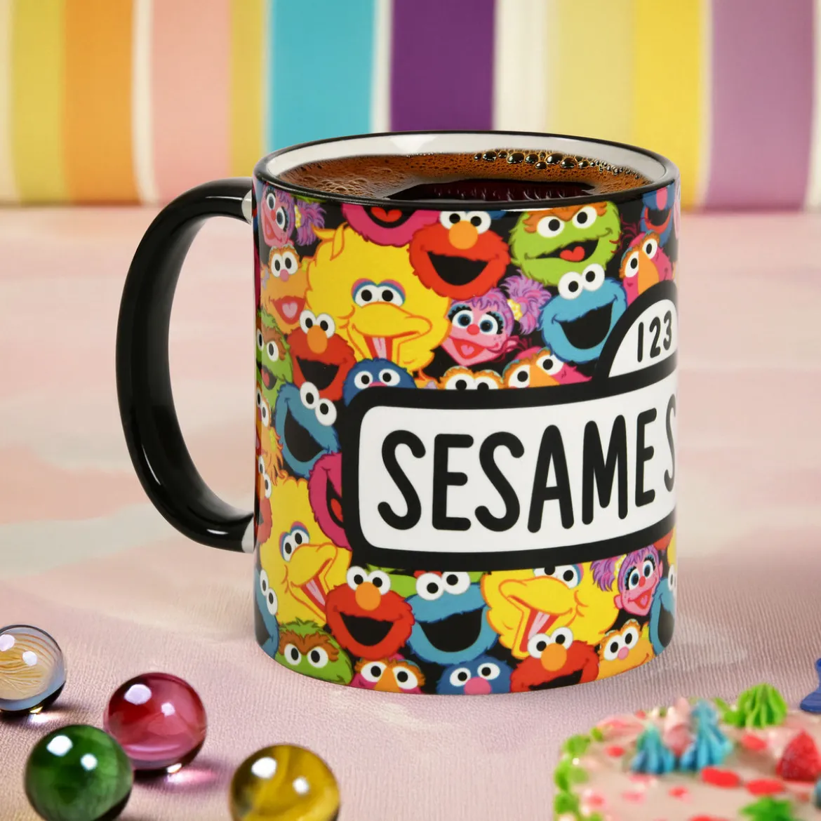 Sesamstraße - Logo Tasse