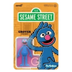 Sesamstraße ReAction Actionfigur Wave 05 Grover 10 cm