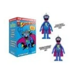 Sesamstraße ReAction Actionfigur Super Grover (W/Chase)