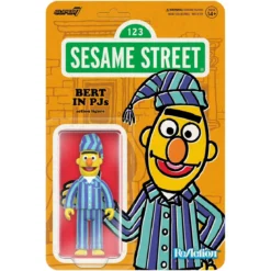 Sesamstraße ReAction Actionfigur Wave 06 Bert (PJ) 10 cm