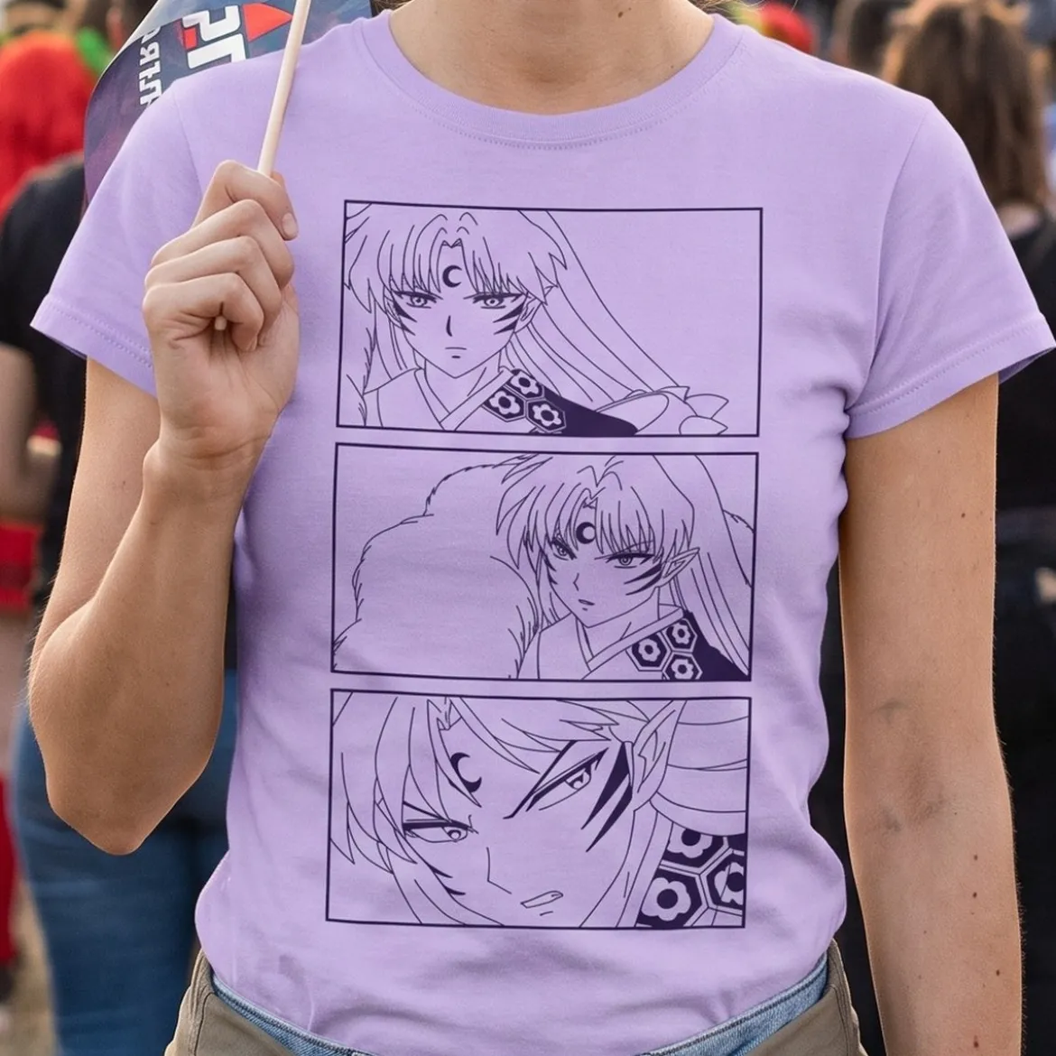 Sesshomaru T-Shirt für Inu Yasha Fans
