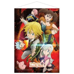 Seven Deadly Sins - Group Wall Scroll