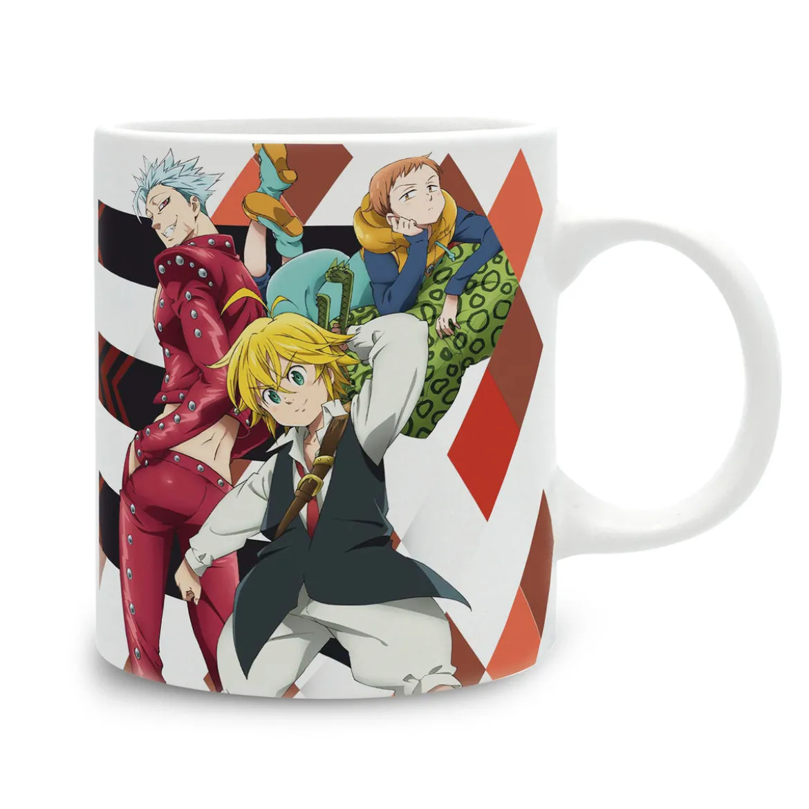 Seven Deadly Sins - Meliodas, Ban & King Tasse