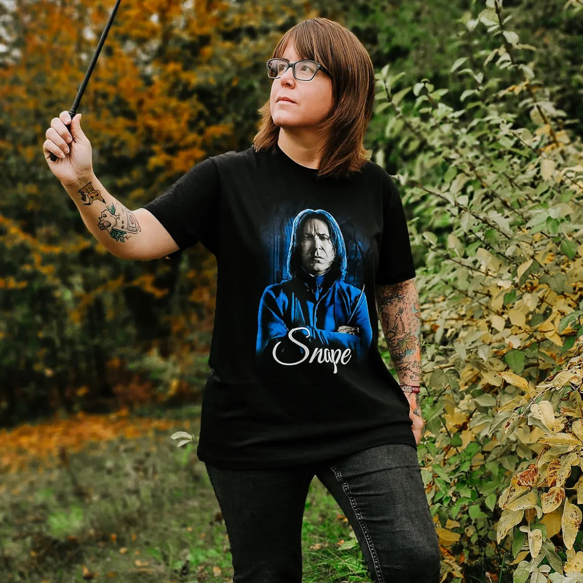 Severus Snape T-Shirt schwarz - Harry Potter