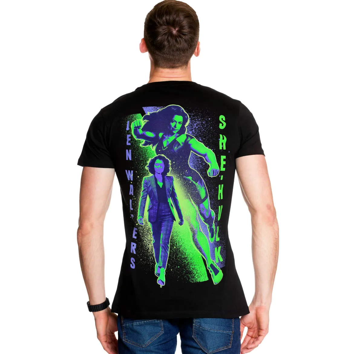 She-Hulk - Jen Walters T-Shirt schwarz