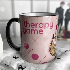 Shizuma und Minato Cats Tasse für Therapy Game Fans