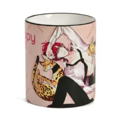 Shizuma und Minato Cats Tasse für Therapy Game Fans