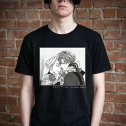 Shizuma und Minato T-Shirt für Therapy Game Fans