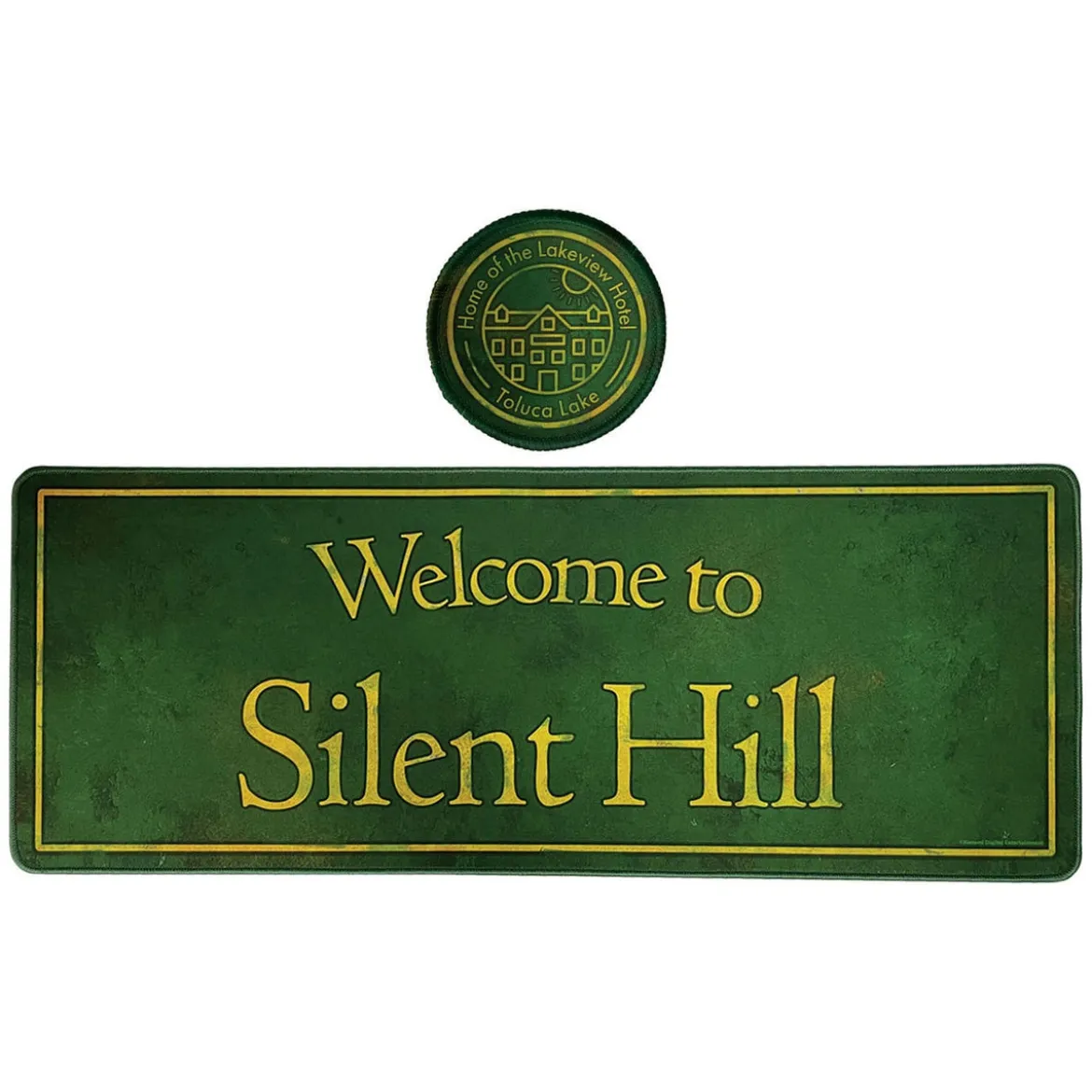 Silent Hill Schreibtischunterlage & Untersetzer