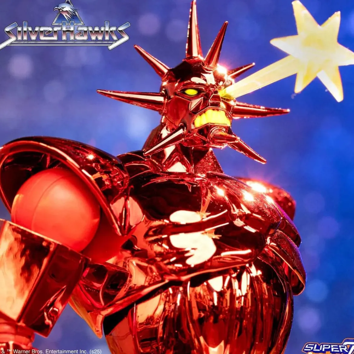 SilverHawks Ultimates Actionfigur Mon*Star Metallic Vac Metal 18 cm