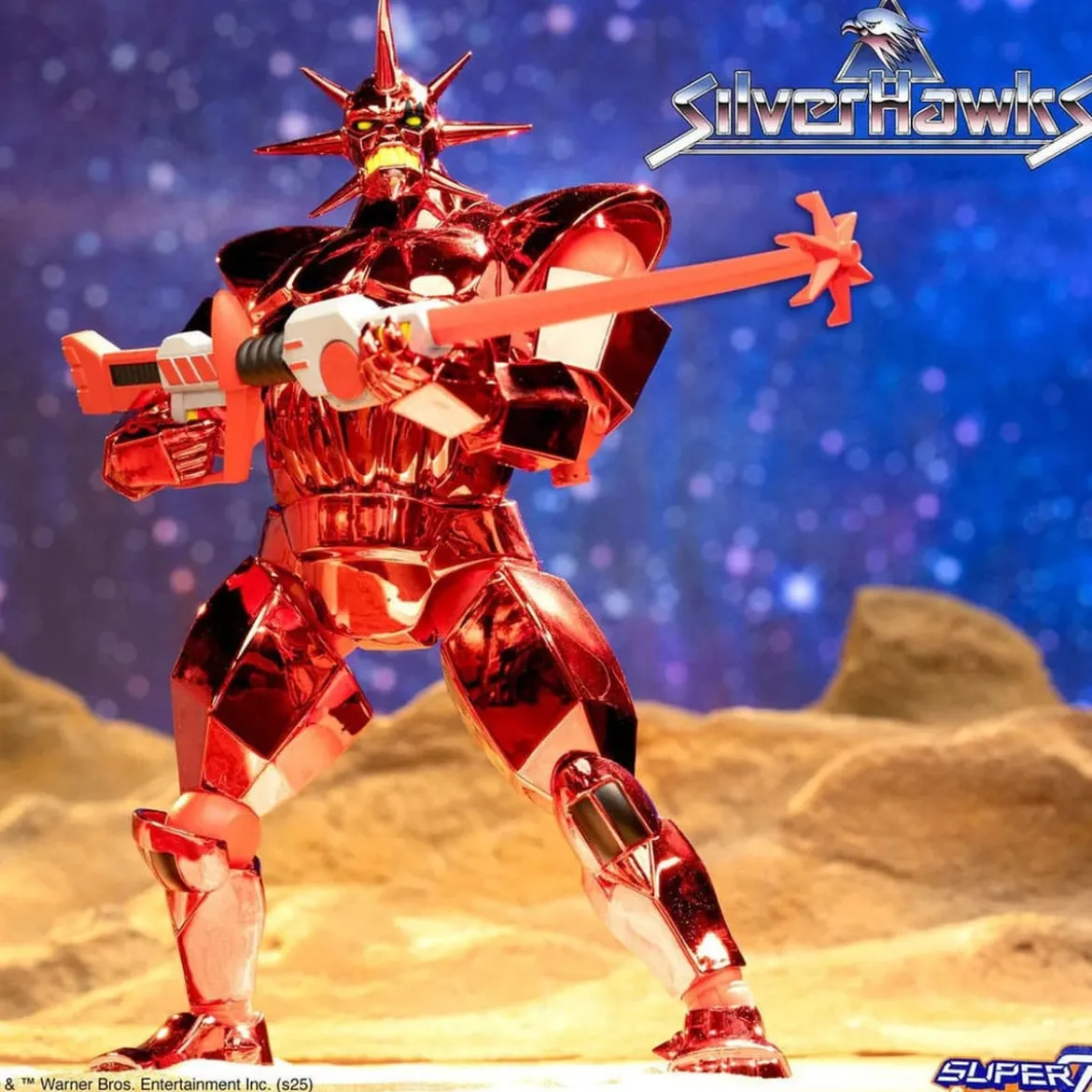 SilverHawks Ultimates Actionfigur Mon*Star Metallic Vac Metal 18 cm