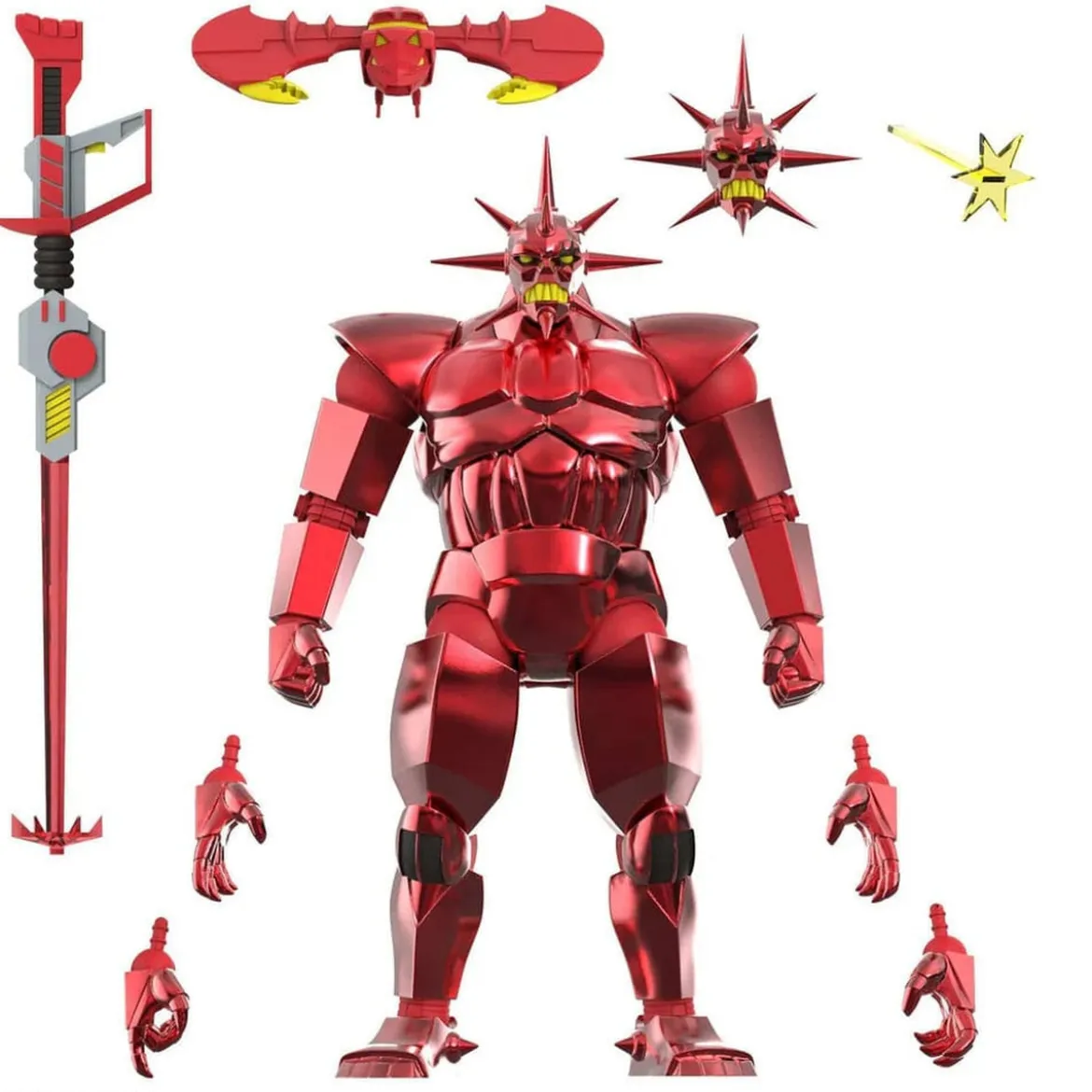 SilverHawks Ultimates Actionfigur Mon*Star Metallic Vac Metal 18 cm