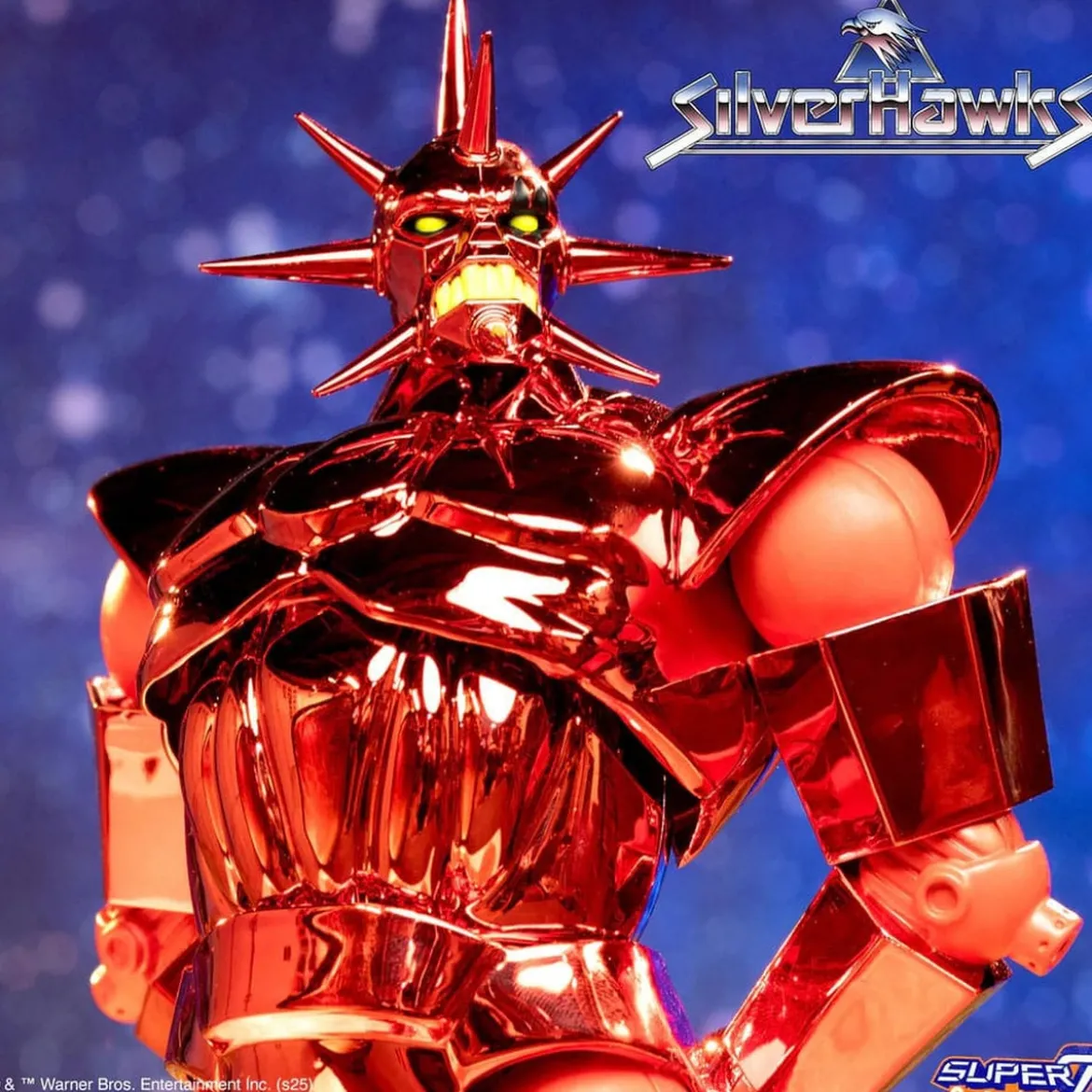 SilverHawks Ultimates Actionfigur Mon*Star Metallic Vac Metal 18 cm