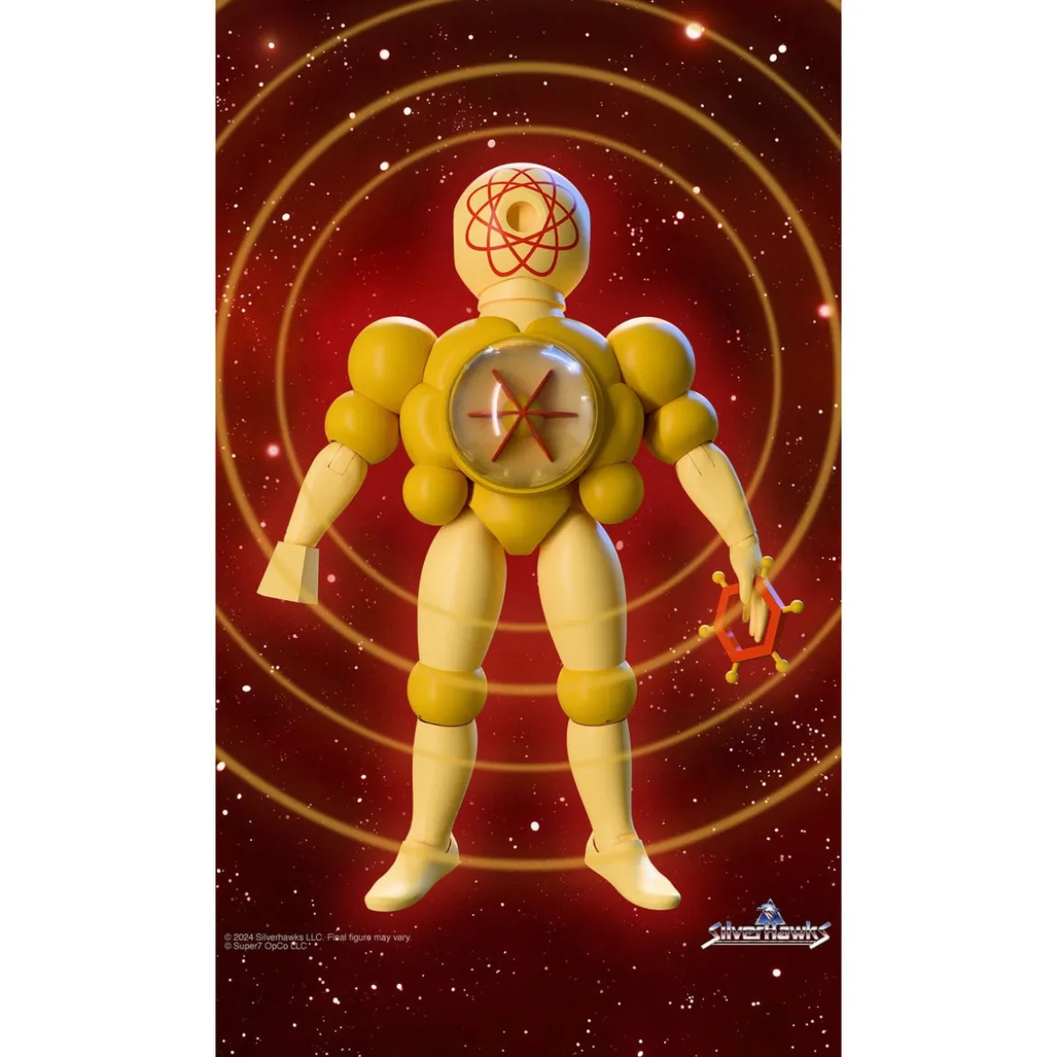 SilverHawks Ultimates Actionfigur Mo-Lec-U-Lar (Toy Version) 18 cm
