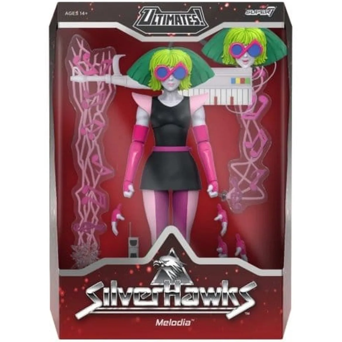 Silverhawks Ultimates Actionfigur Wave 07 Melodia (Toon)