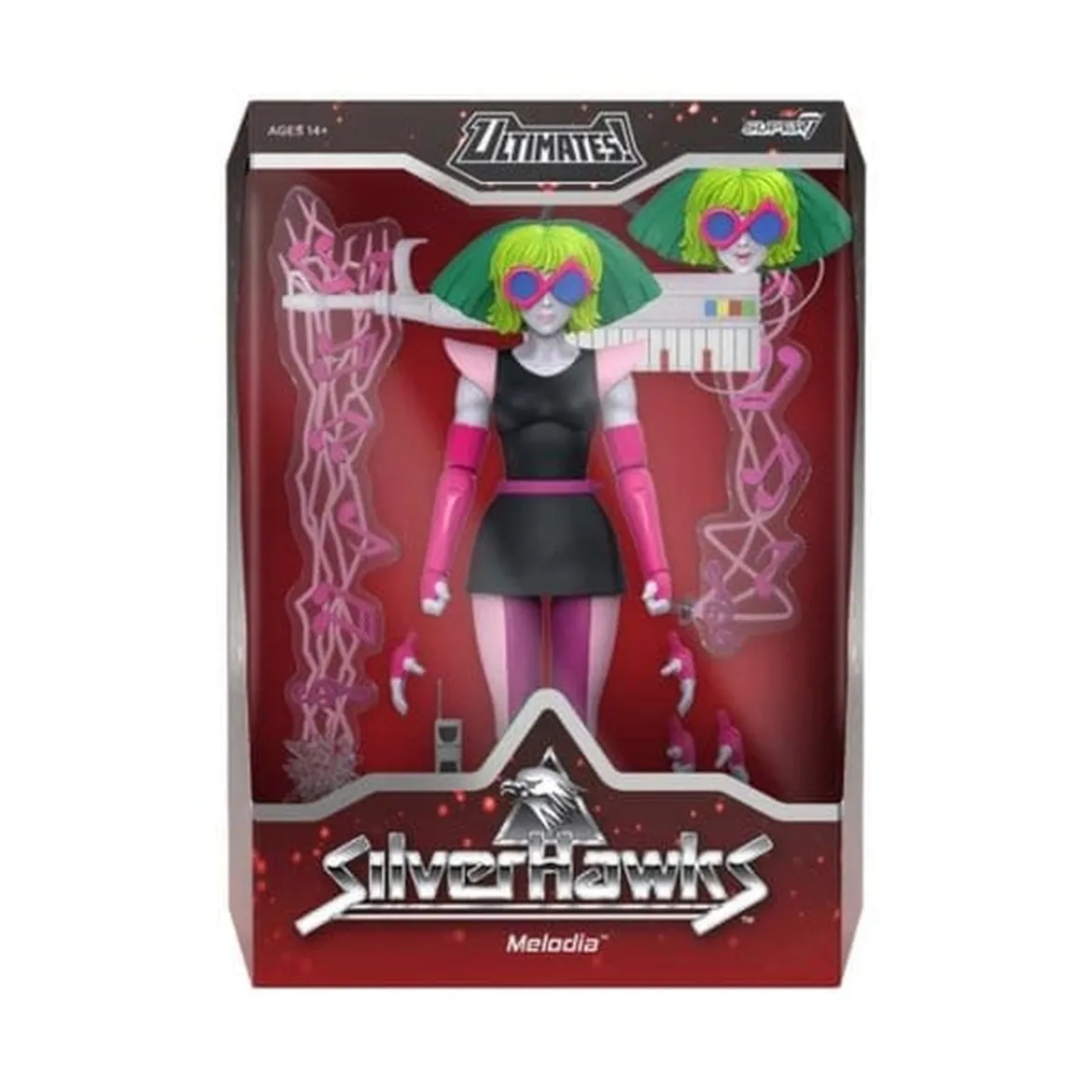 Silverhawks Ultimates Actionfigur Wave 07 Melodia (Toon)