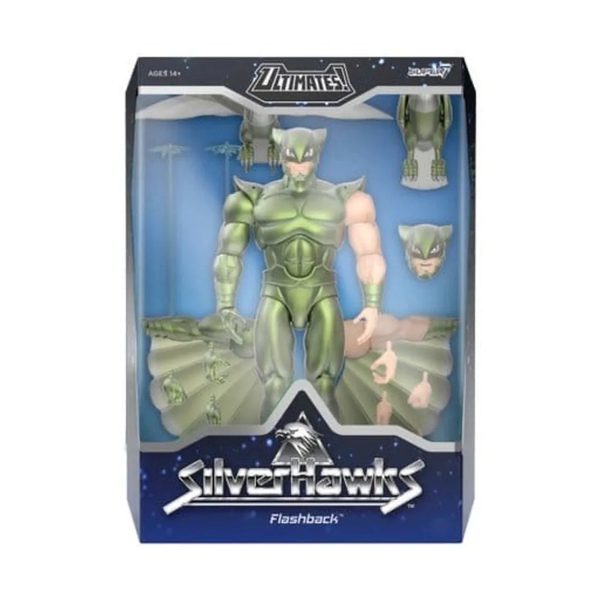 Silverhawks Ultimates Actionfigur Wave 07 Flashback (Toon)