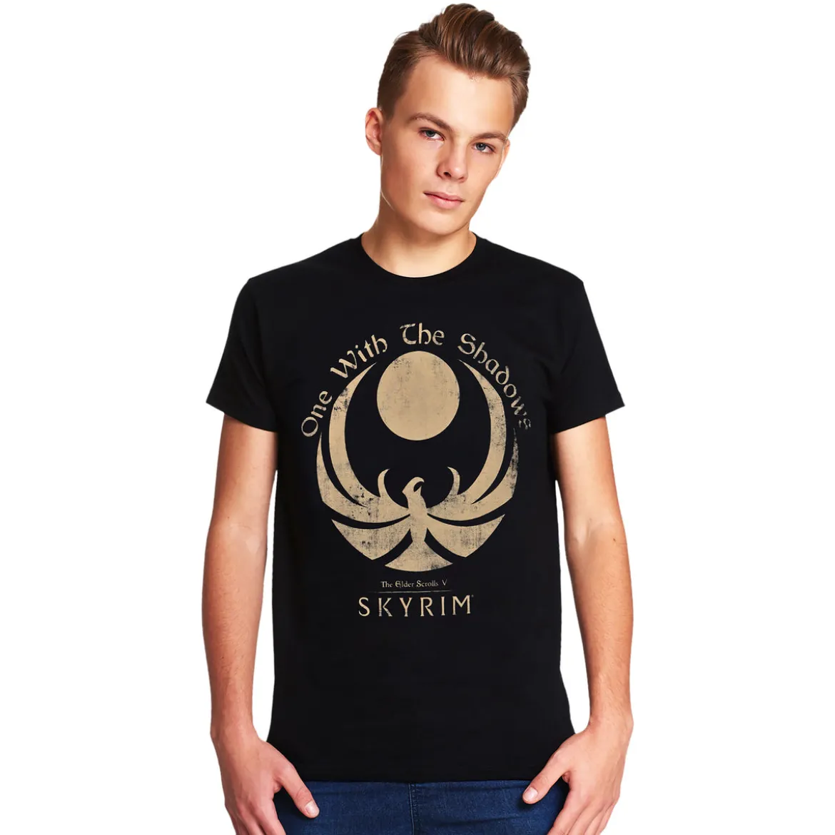 Skyrim - One With the Shadows T-Shirt schwarz