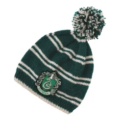 Slytherin Bommelmütze Strick-Set - Harry Potter