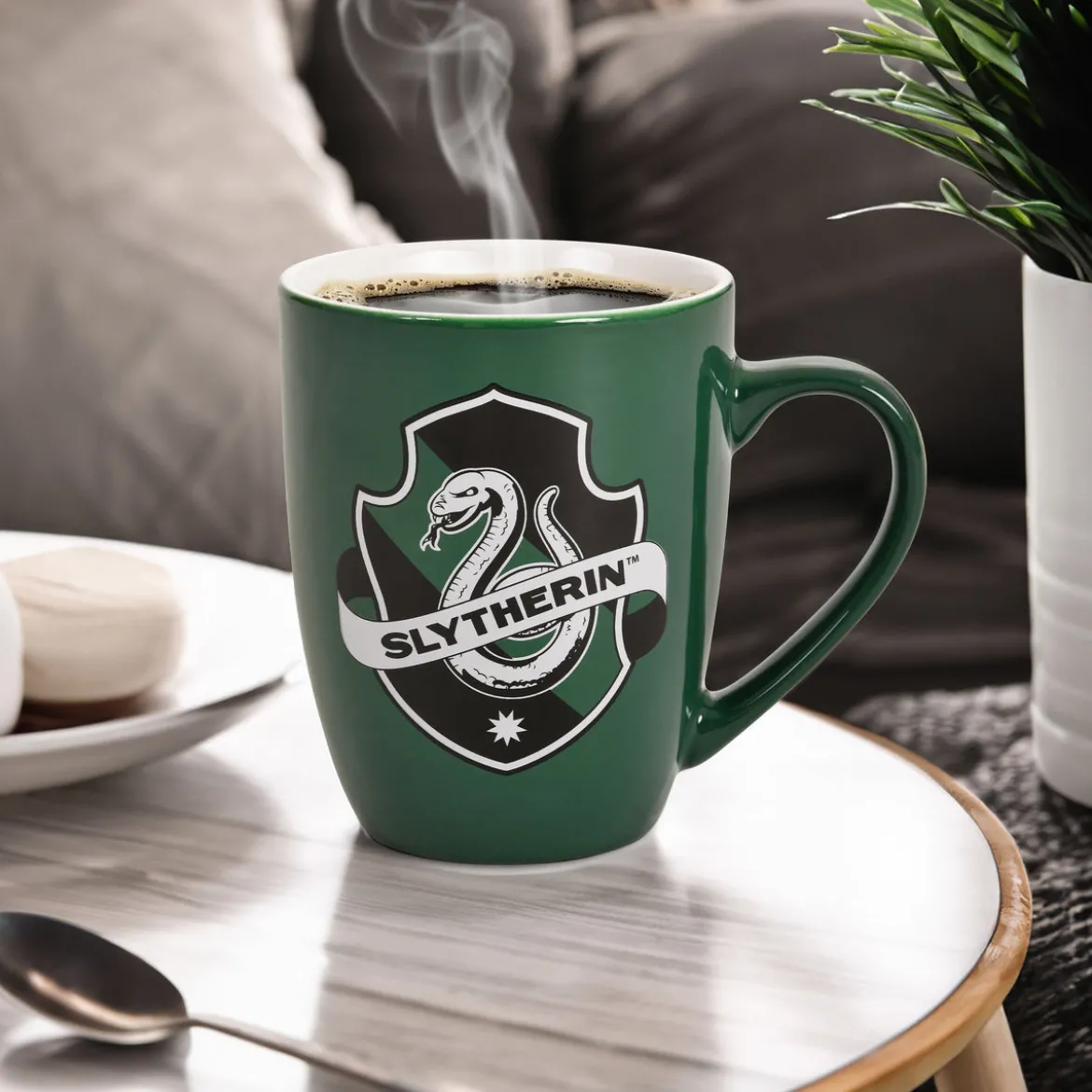 Slytherin Logo Tasse grün - Harry Potter