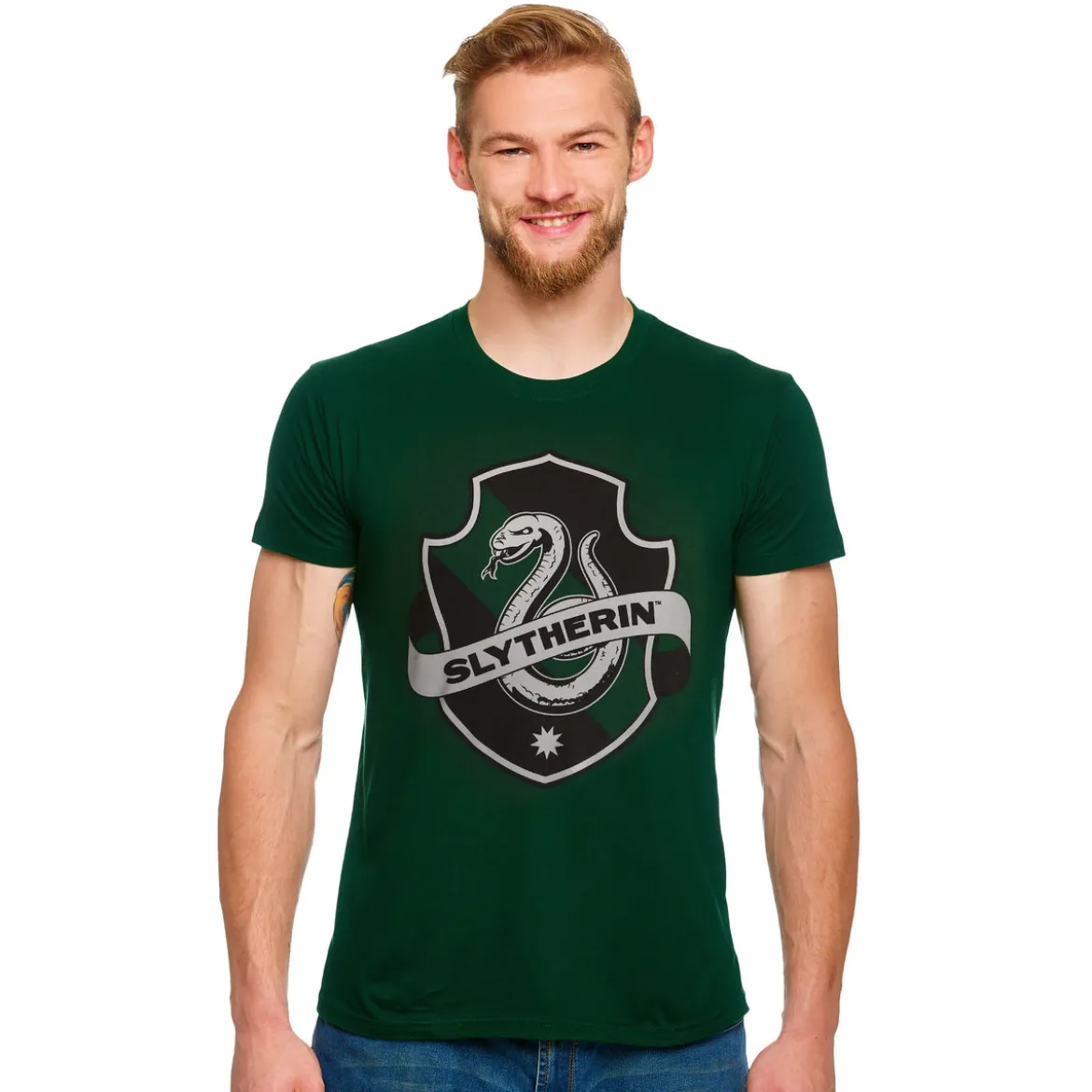 Slytherin Logo T-Shirt grün - Harry Potter