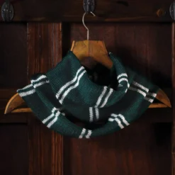 Slytherin Loop Schal Strick-Set - Harry Potter