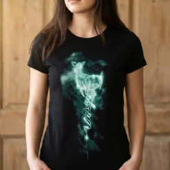 Snape Patronus Always T-Shirt Damen schwarz - Harry Potter