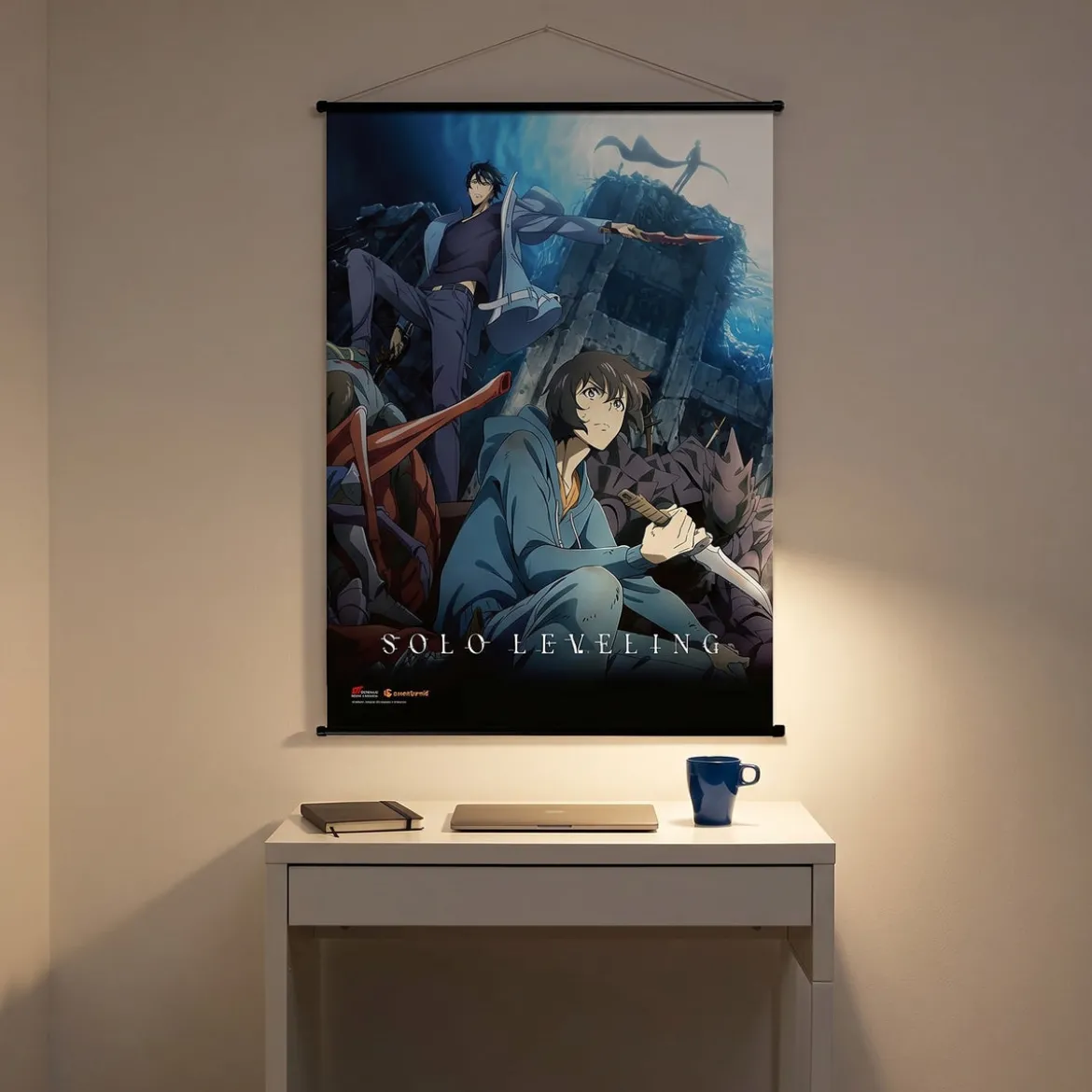 Solo Leveling - Sung Jinwoo Key Art Wall Scroll