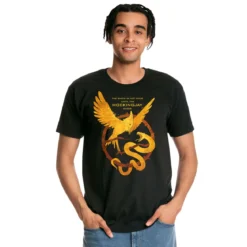 Songbird and Snake T-Shirt für Tribute von Panem Fans schwarz