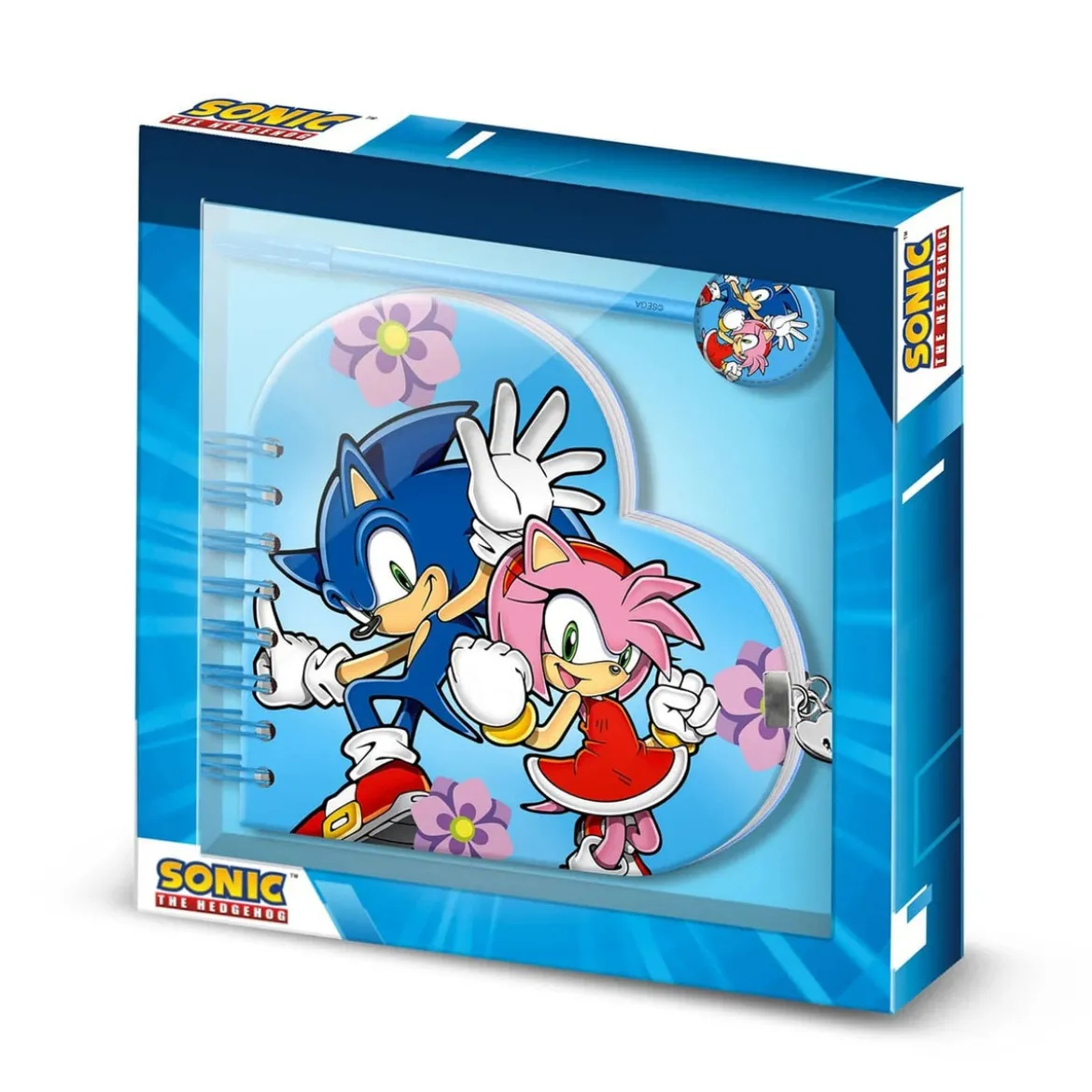 Sonic & Amy Tagebuch Geschenkbox