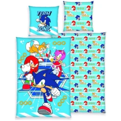 Sonic Bettwäsche Team Sonic 135 x 200 cm