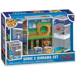Sonic 2 Bitty POP! Boxes Vinyl Figur Diorama Set