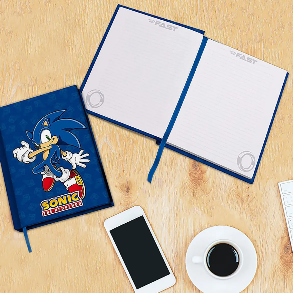 Sonic The Hedgehog - Notizbuch A5