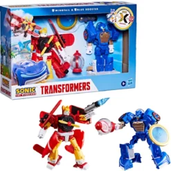 Sonic the Hedgehog x Transformers Actionfiguren 2er-Pack Wingtail & Blue Booster 13 cm