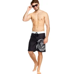 Sons of Anarchy - Reaper Logo Badeshorts schwarz