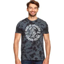 Sons of Anarchy - Reaper Logo T-Shirt grau