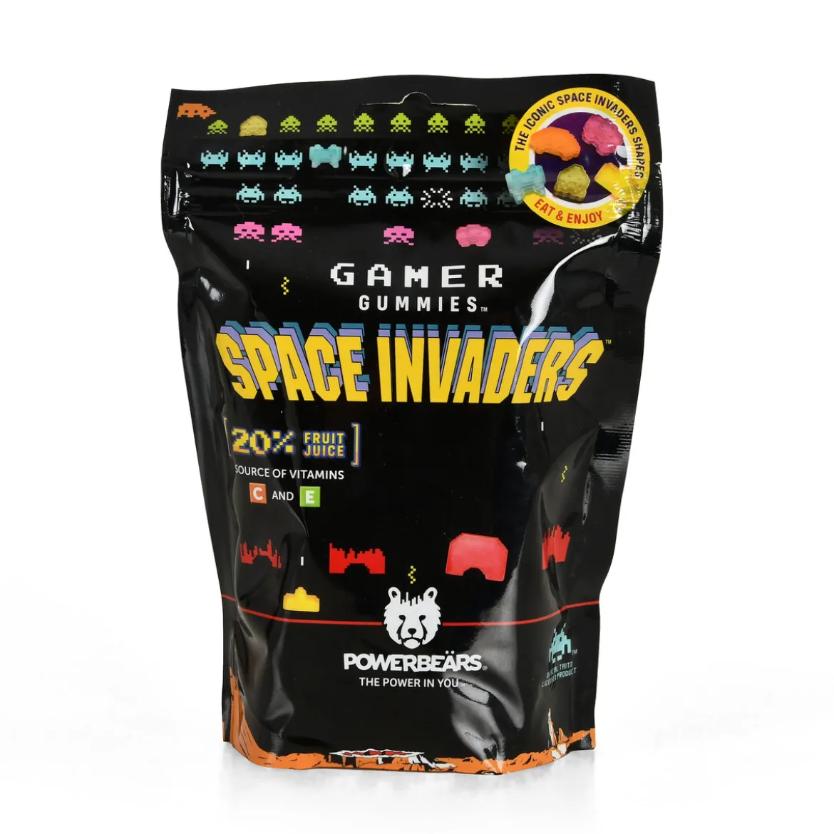 Space Invaders - Powerbeärs Fruchtgummis