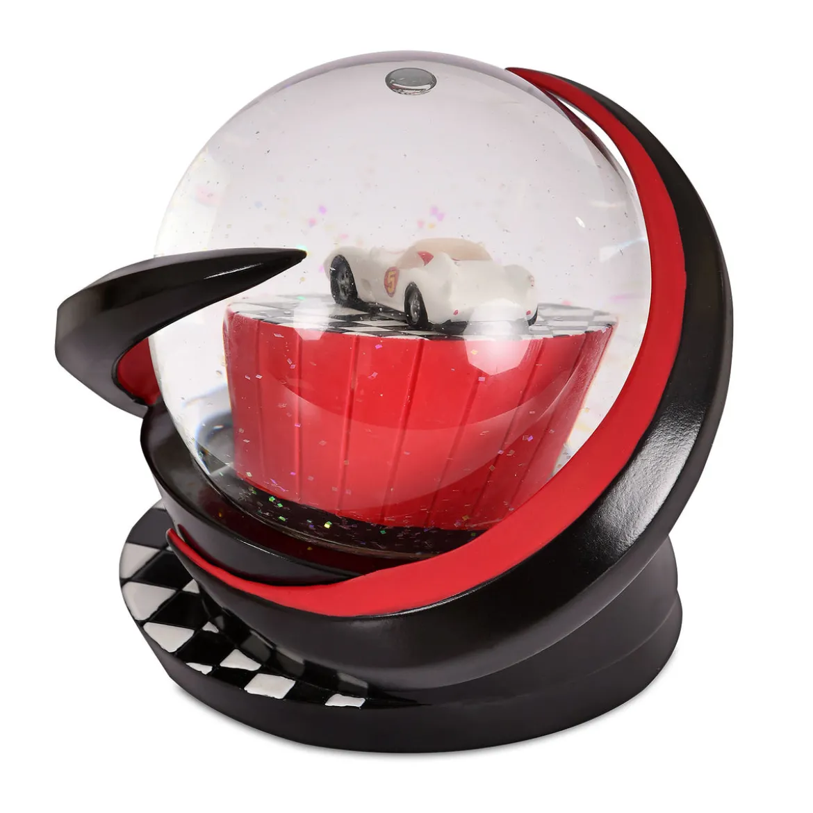 Speed Racer - Mach 5 Schneekugel mit Glitter